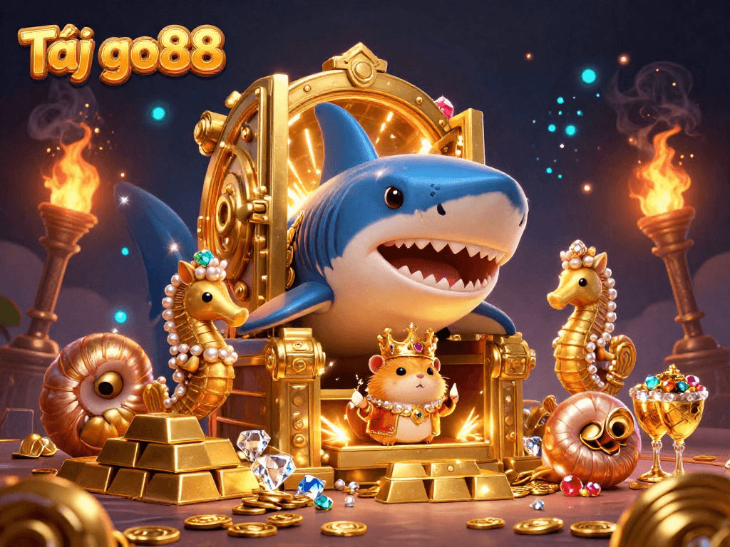 Tải go88 and experience thrilling wins with the beautifully rendered golden hamster king and his treasure-filled kingdom.