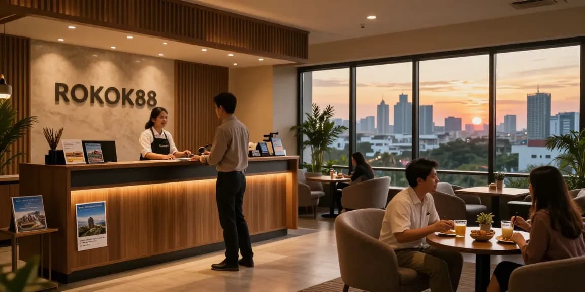 rokok88 hotel welcoming ambiance with friendly staff and inviting atmosphere