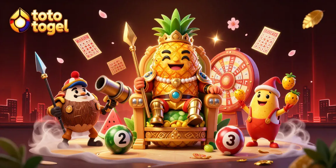 Engage in toto togel with vibrant lottery themes featuring characters immersed in an energetic casino atmosphere.