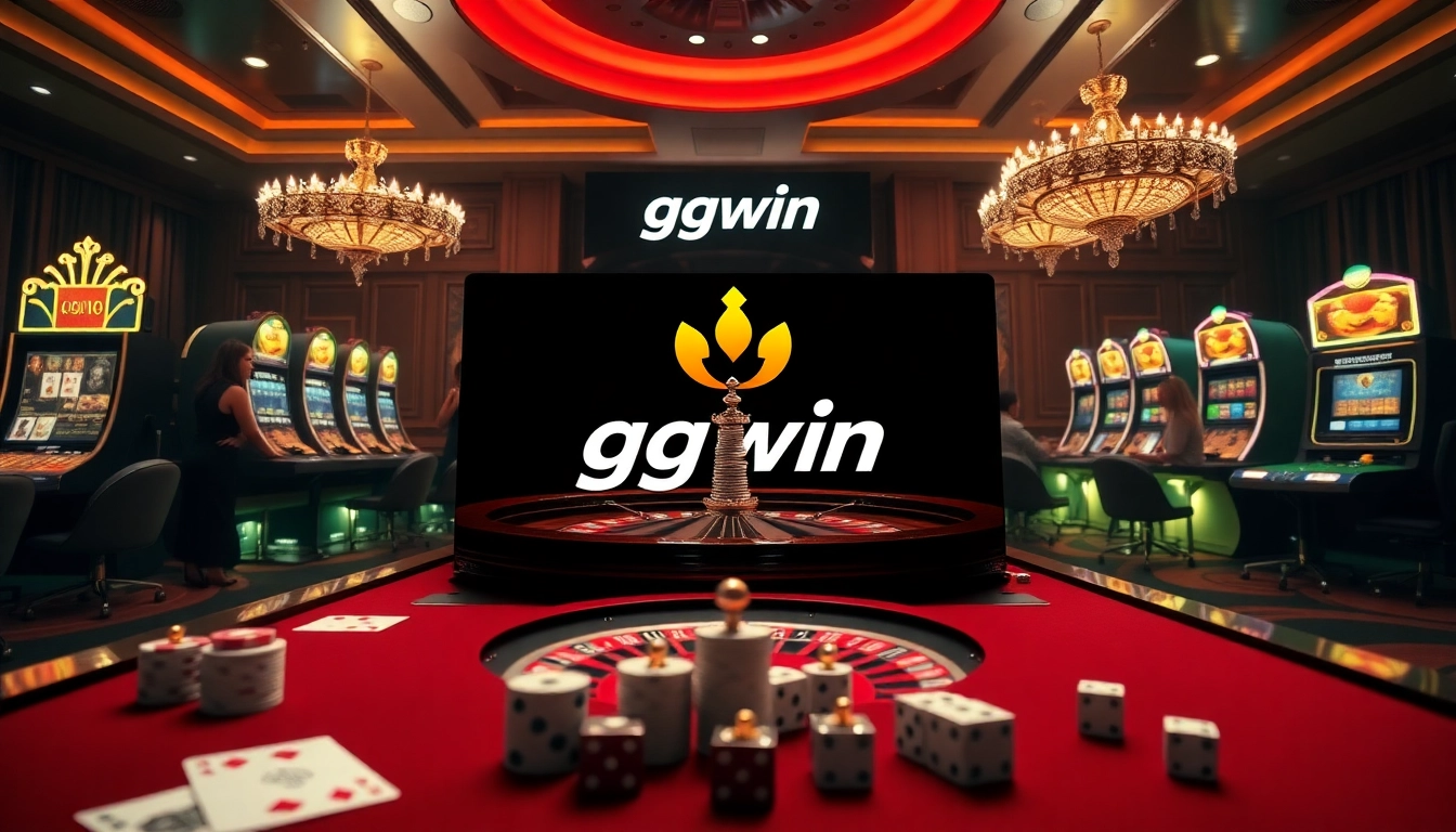Experience the excitement at nhà cái ggwin with vibrant casino gaming elements.