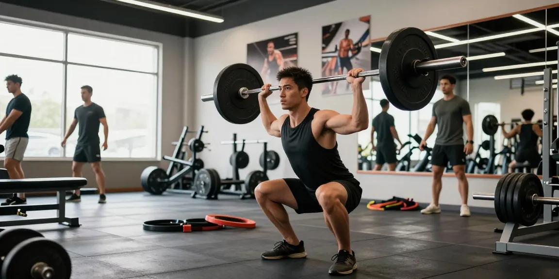 Steroide Boutique showcases athletes training hard for muscle growth in a vibrant gym.