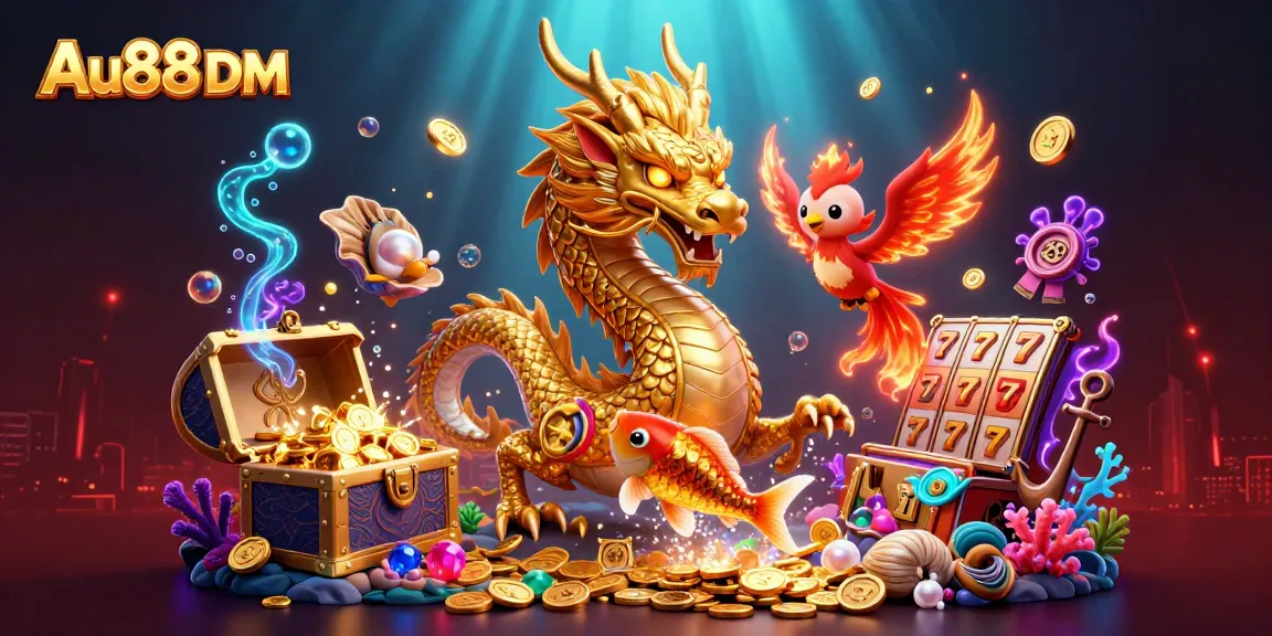 Engage with the exciting world of Au88 DM as you spin the reels and ride the golden dragon to victory.