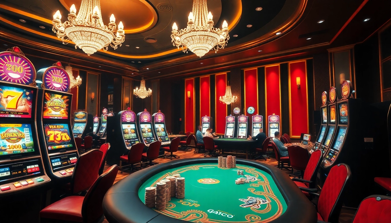 Winning spins on a slot gacor machine in a luxurious casino atmosphere.