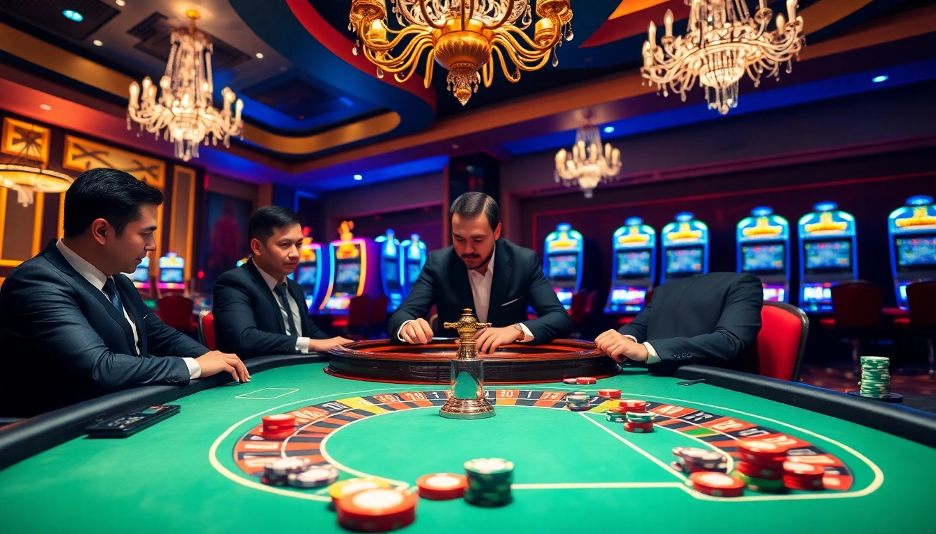 Experience the thrill of gambling at https://wala88.free/ with professional poker players and lively casino atmosphere.