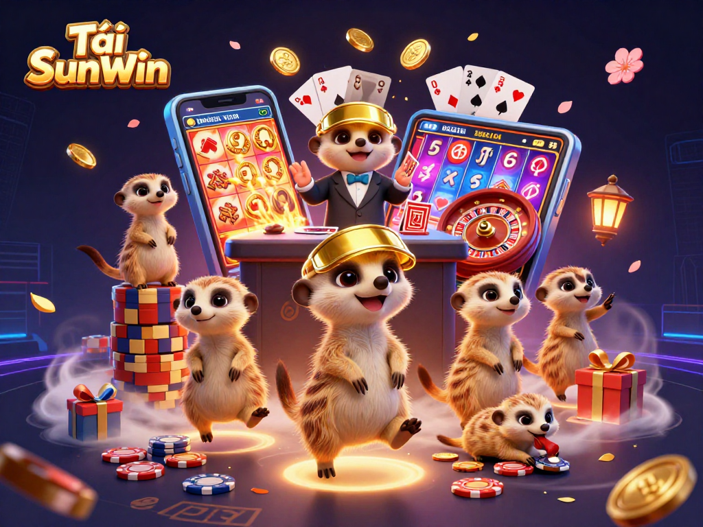 Tải SunWin and enjoy an exciting virtual casino experience with dynamic characters and vibrant game elements.