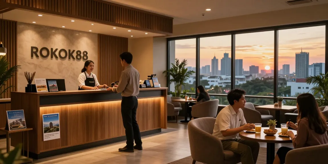 rokok88 hotel welcoming ambiance with friendly staff and inviting atmosphere