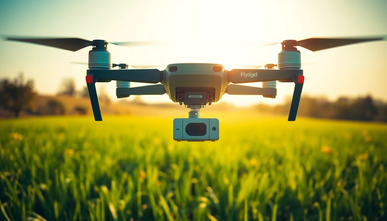 dji flycart 100 delivering packages swiftly in a vibrant landscape.