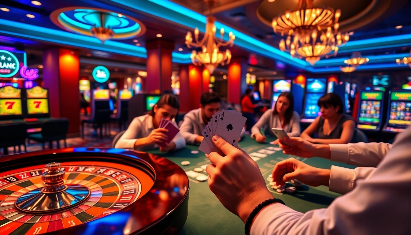 Win big at THABET John with exciting roulette and poker games in a vibrant casino.