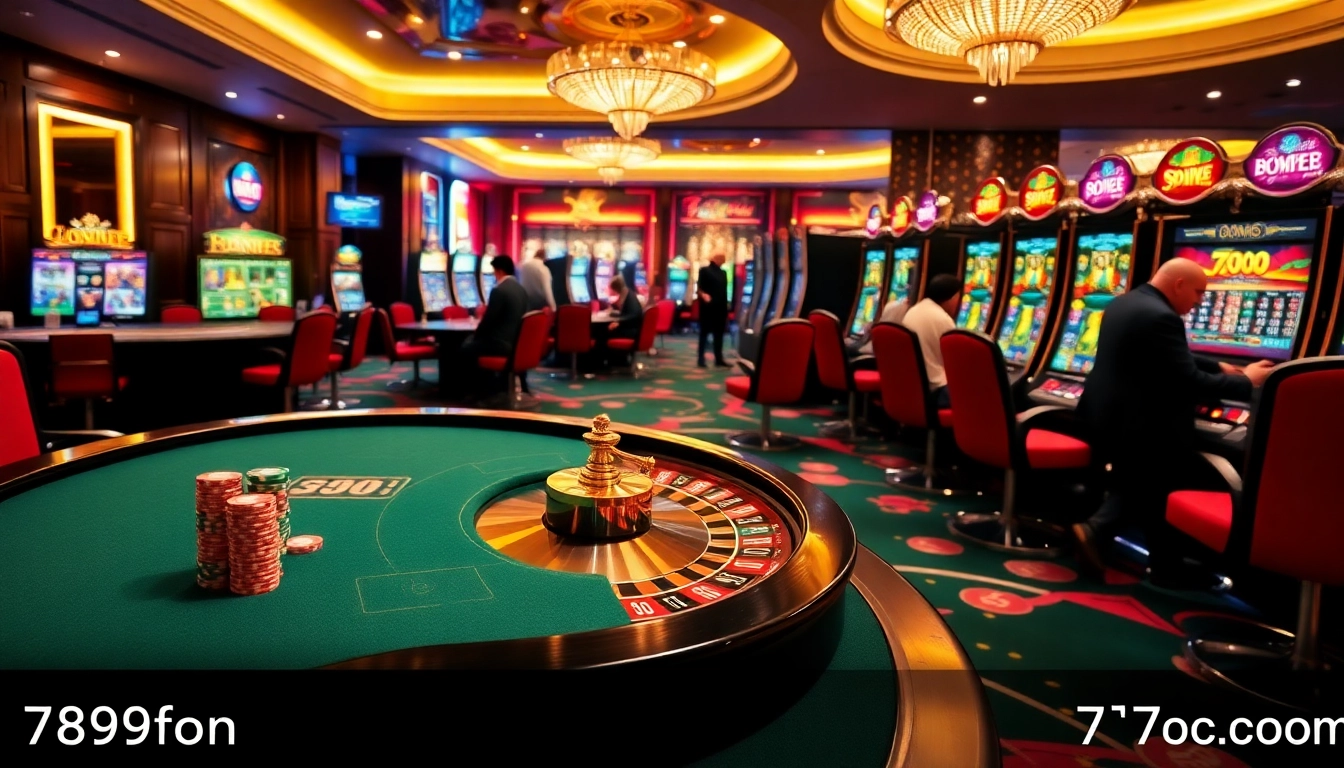 Engaging players at a luxurious casino table showcasing 789f.com winnings.