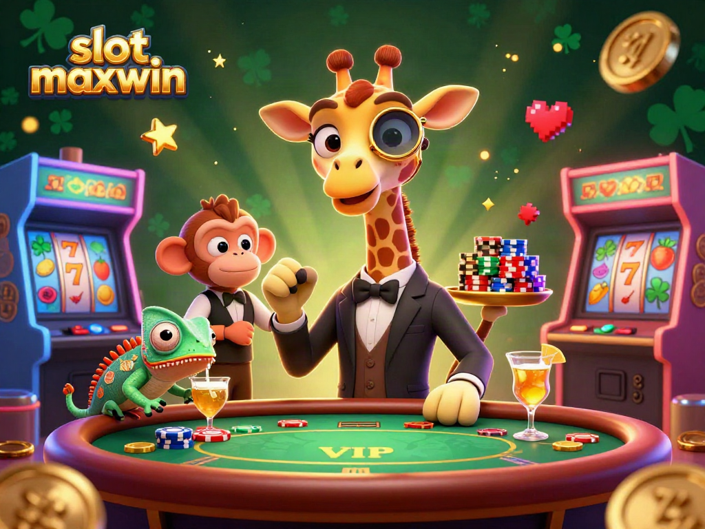 Experience the thrill of big wins with slot maxwin in this vibrant casino scene!