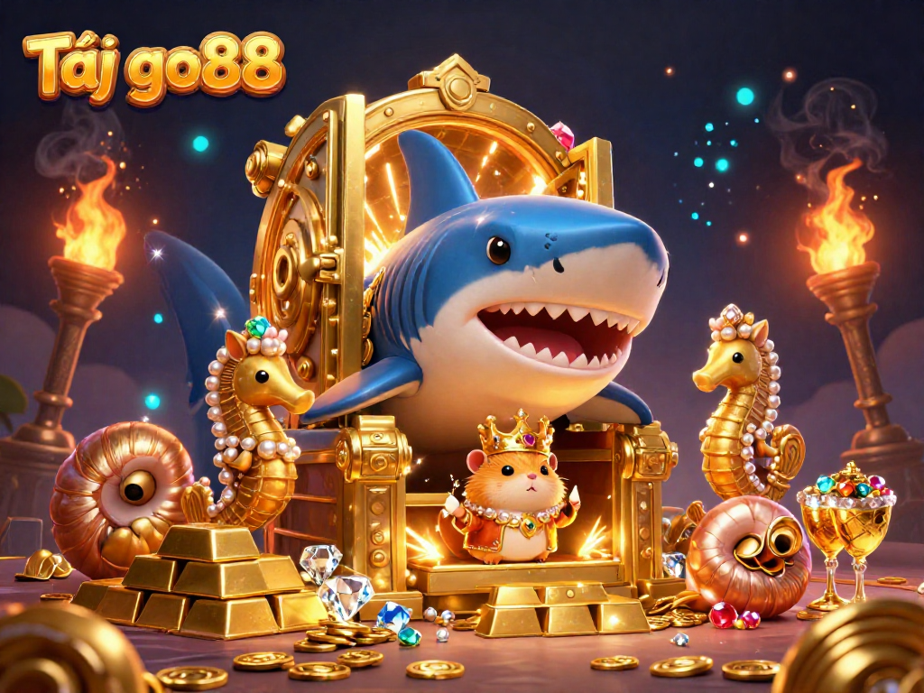 Tải go88 and experience thrilling wins with the beautifully rendered golden hamster king and his treasure-filled kingdom.