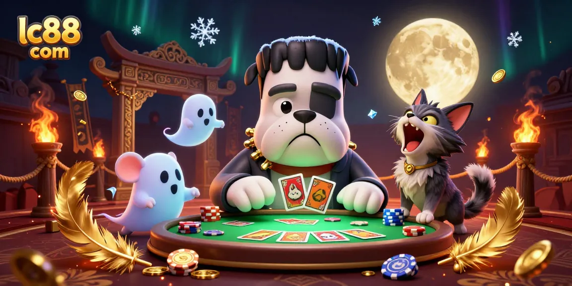 Engage in thrilling gaming action at lc88 com where the Frankenstein bulldog dealer brings the casino experience alive!