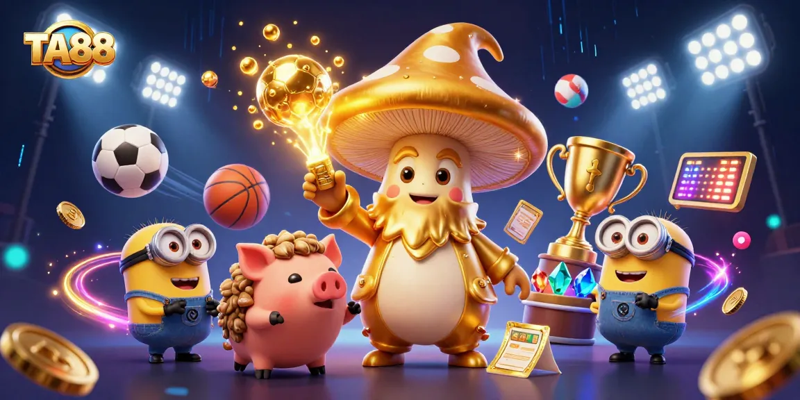 Engage with TA88’s thrilling casino atmosphere featuring gold magic and dynamic sports elements.