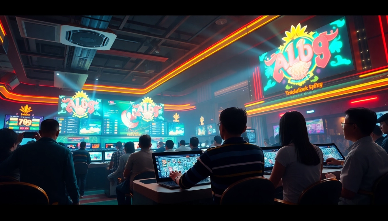 Alo 789 online betting environment showcasing immersive gaming experiences with players engaged in action.