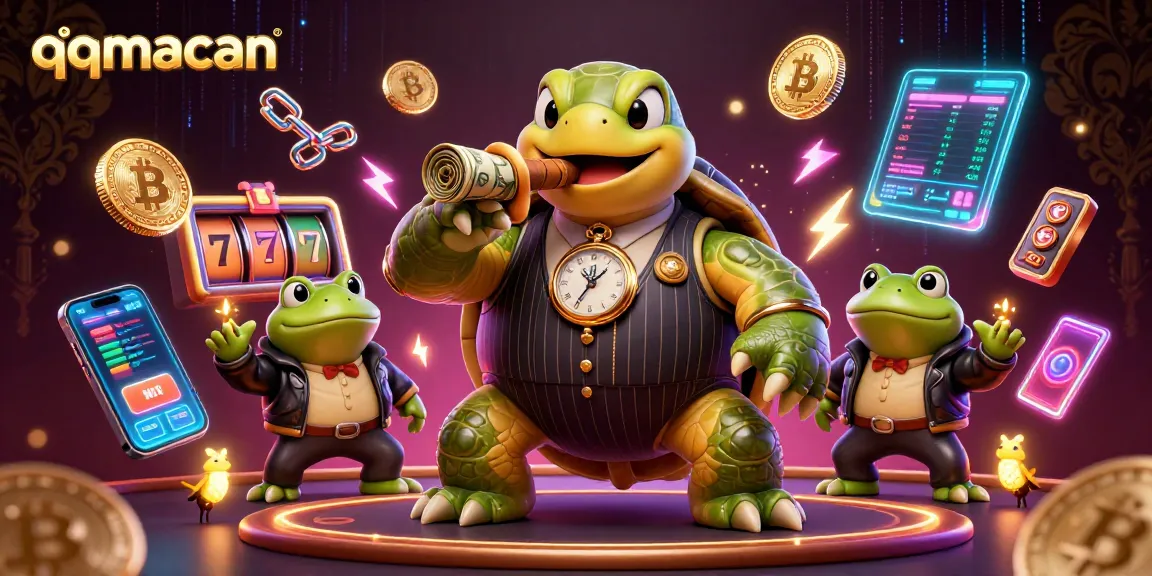 Engage with qqmacan for the ultimate casino experience, featuring vibrant characters and dynamic gaming elements.